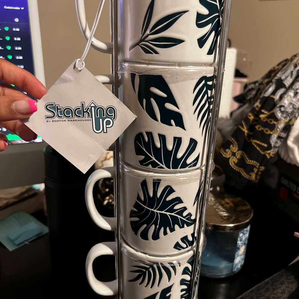 4ct. Stack Mugs